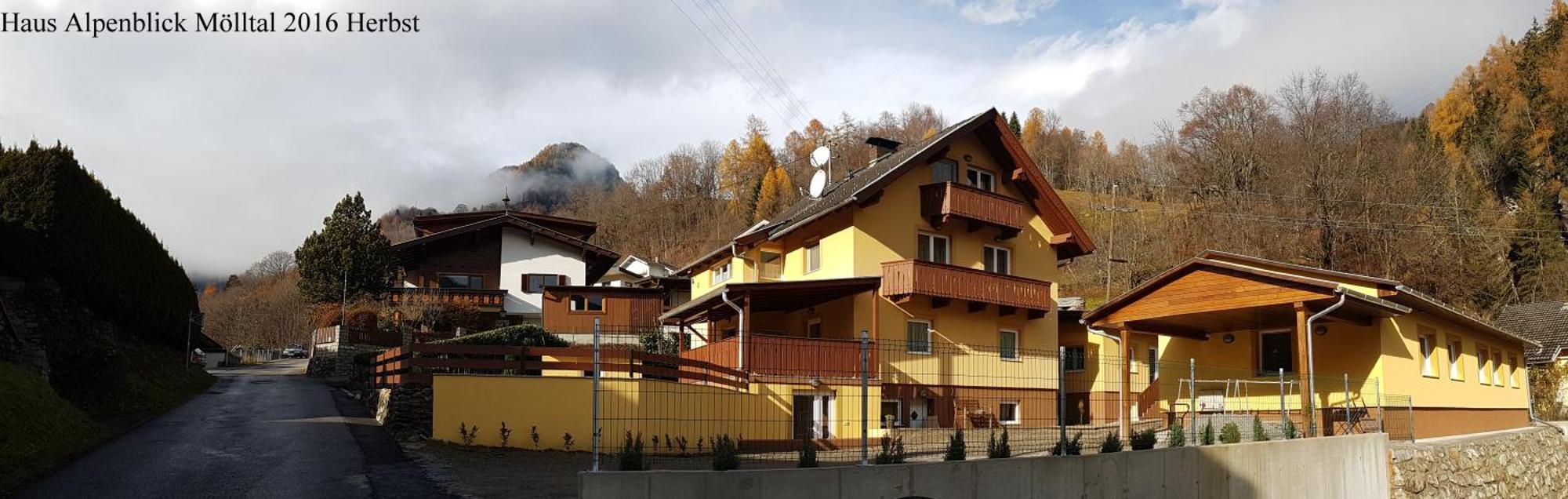 Hotel Haus Alpenblick Moelltal Flattach Exteriér fotografie